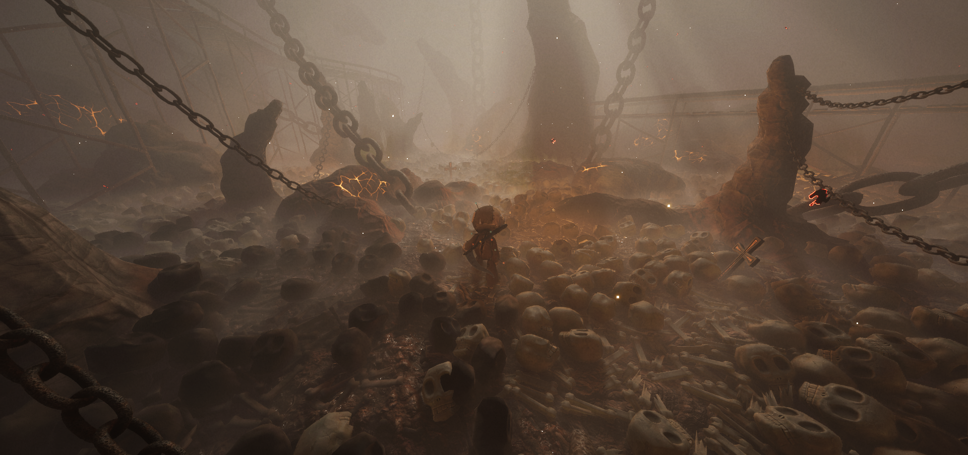 Jamie explores the fiery, chain-filled world of Stitched Up
